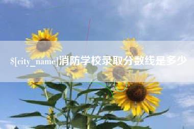 哈密消防学校录取分数线是多少