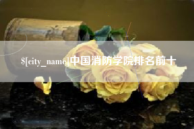哈密中国消防学院排名前十