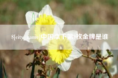 哈密中国拿下第9枚金牌是谁
