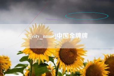 哈密中国金牌牌