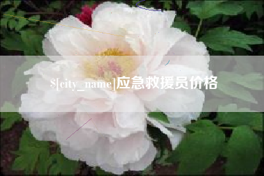 哈密应急救援员价格