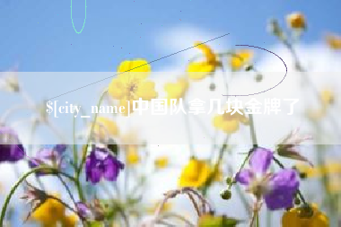 哈密中国队拿几块金牌了