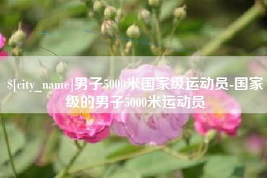 哈密男子5000米国家级运动员-国家级的男子5000米运动员