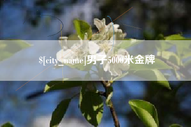 哈密男子5000米金牌