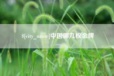 哈密中国哪九枚金牌
