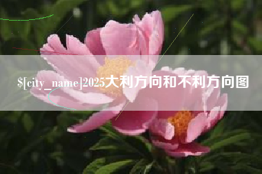 哈密2025大利方向和不利方向图
