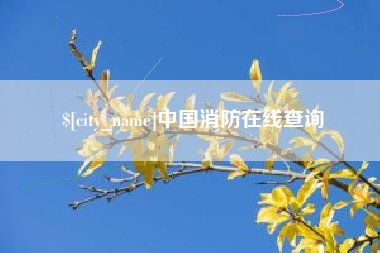 哈密中国消防在线查询
